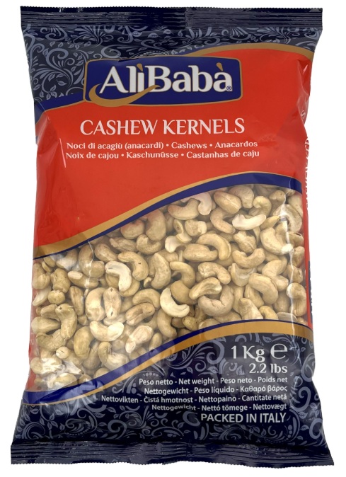 CASHEW KERNELS ALI BABA 6X1KG - FreshTropical