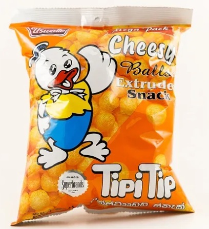 CHIPS USWATTA TIPI TIP CHEESE 24X50G