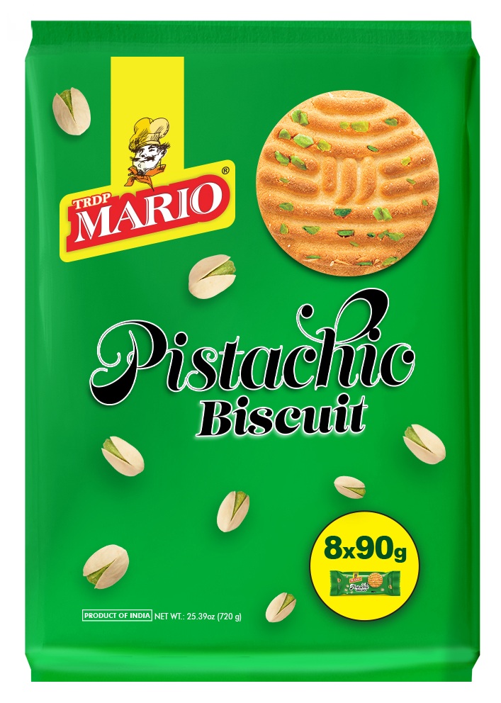 MARIO PISTACHIO BISCUIT 8X90G