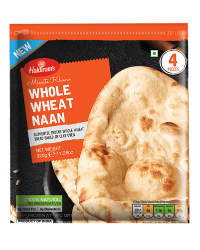 GELO HALDI'S WHOLE WHEAT NAAN 20X400G