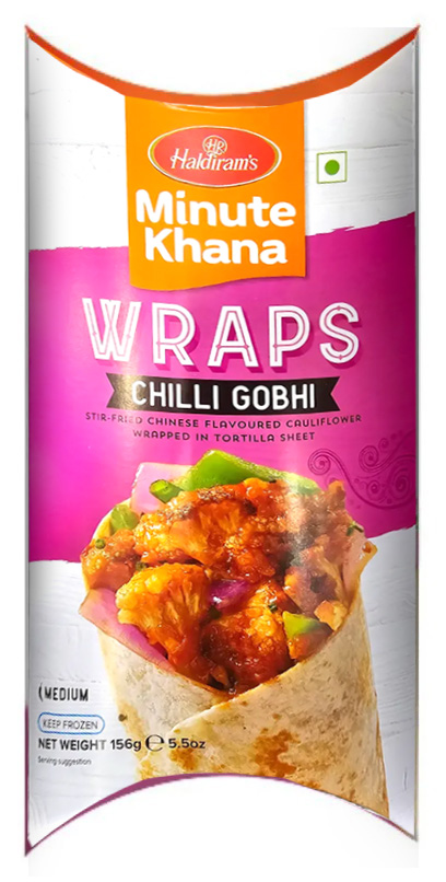 GELO HALDI'S WRAP CHILLI GOBHI 24X156G