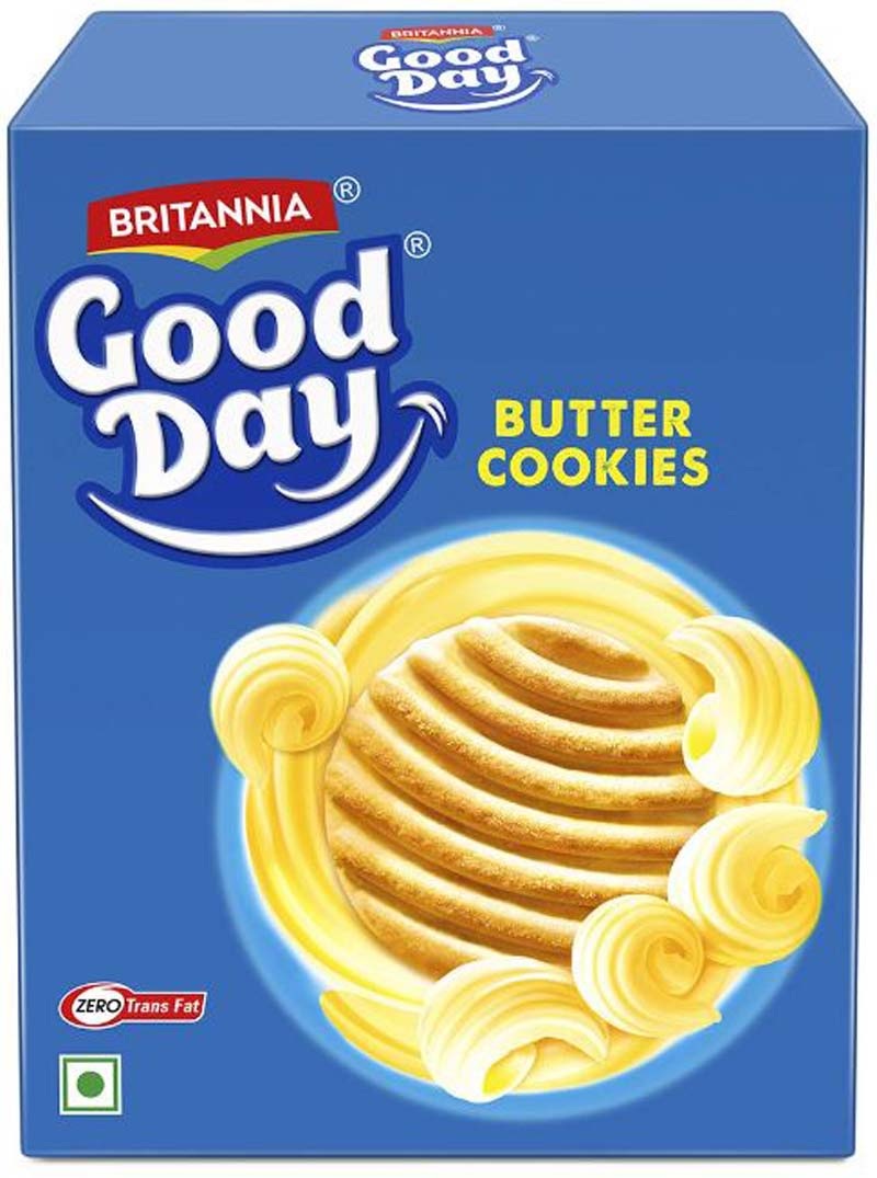 BRITANNIA GOODDAY COOKIES BUTTER 12X231G