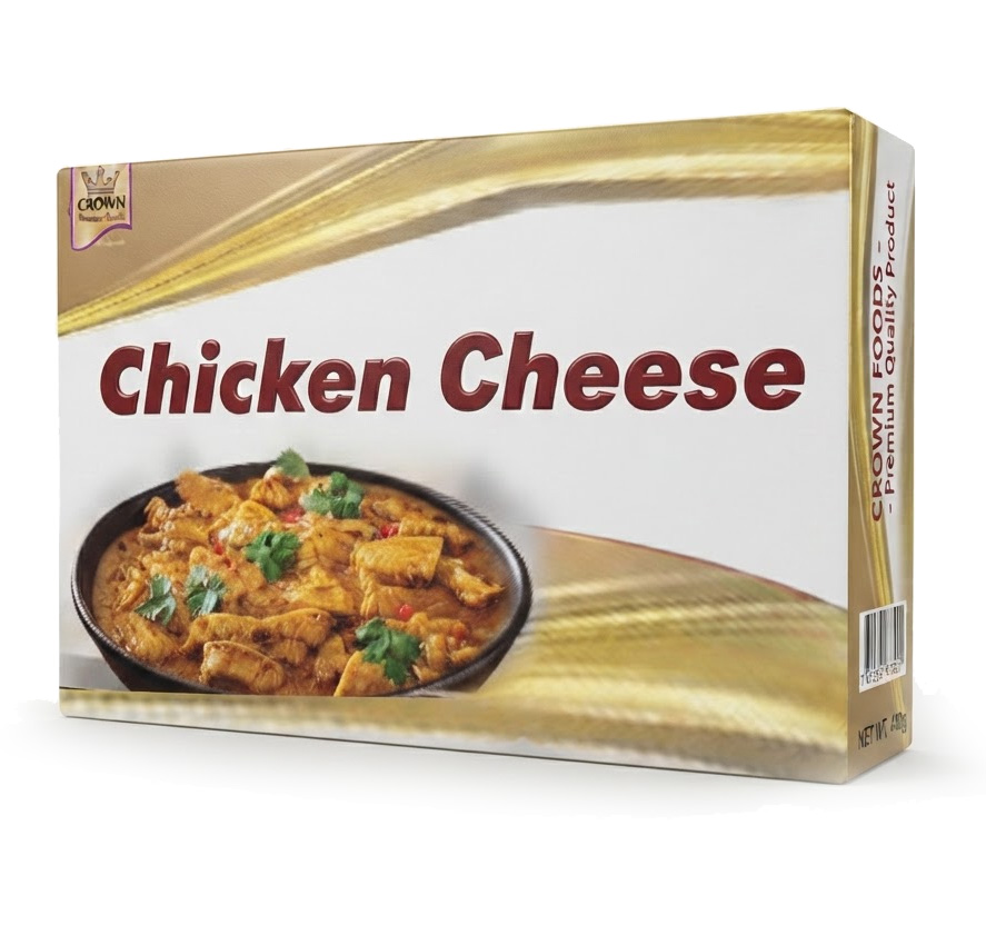 CROWN RTE CHICKEN CHEESE HANDI 15x375GR