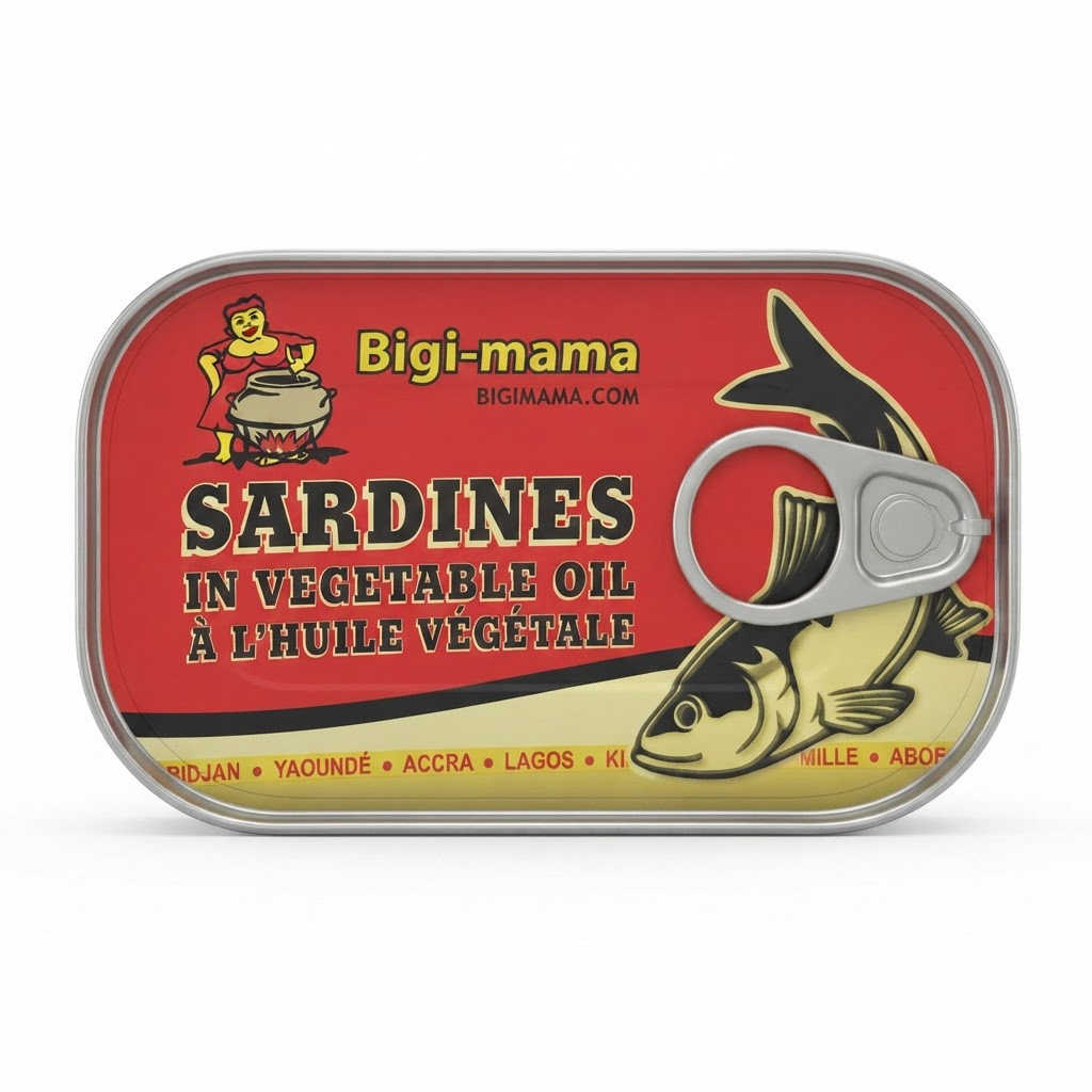 SARDINES BIGI MAMA IN OIL 50* 125GR