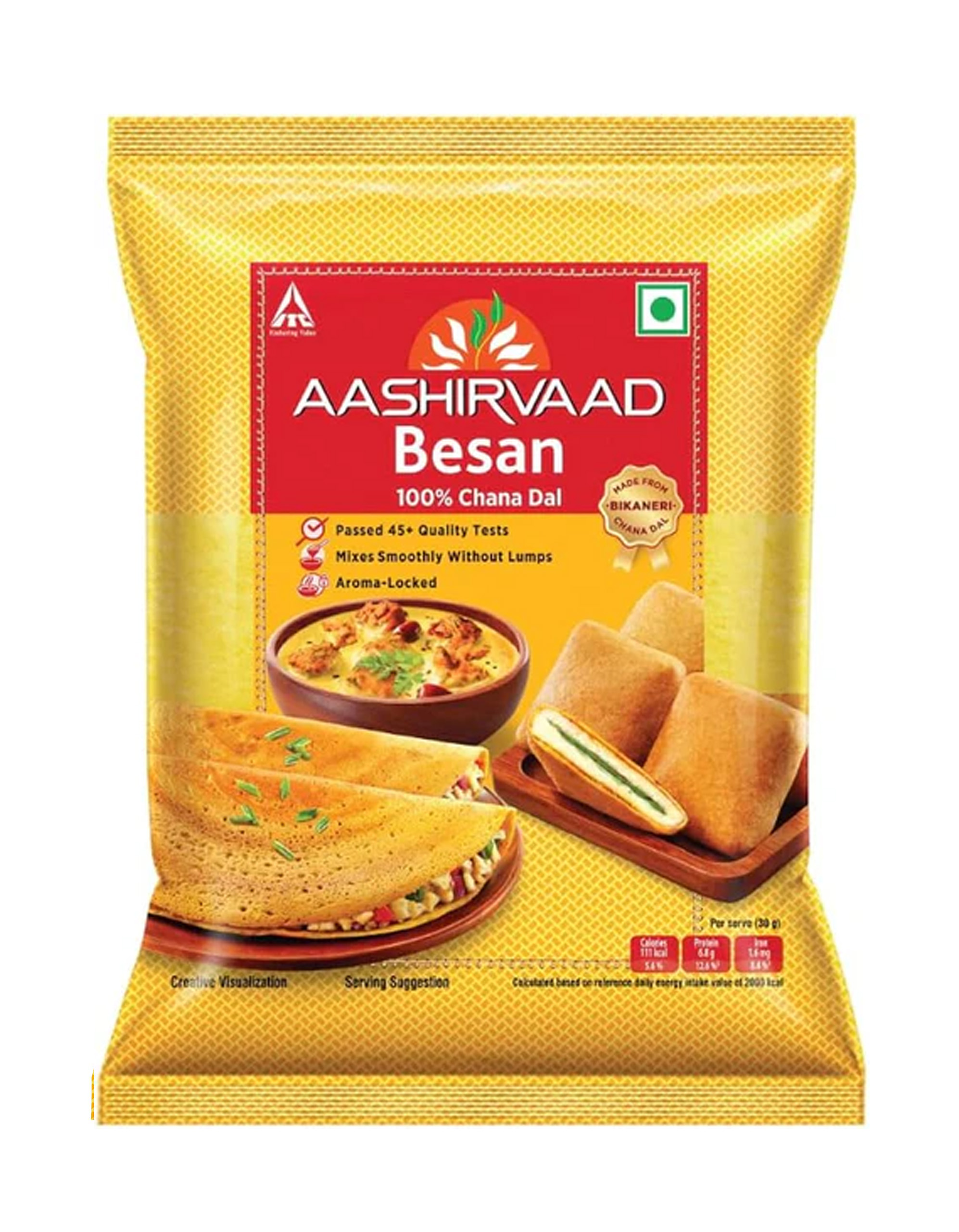 AASHIRVAAD GRAM FLOUR FINE 12X1KG