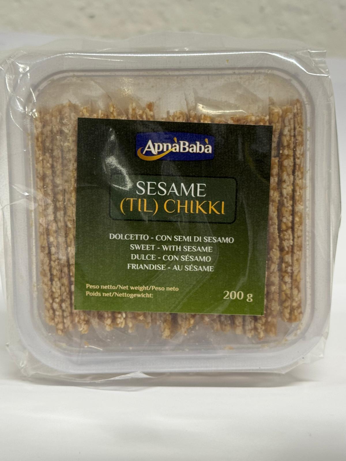 SESAME (TIL) CHIKKI A BABA 20X200G