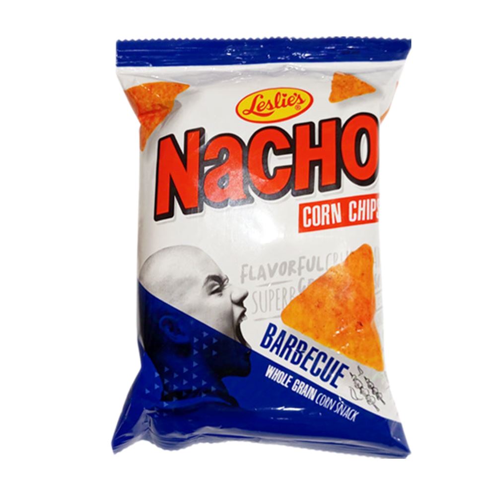 PH CHIPS LESLIE NACHO BBQ 40X100G