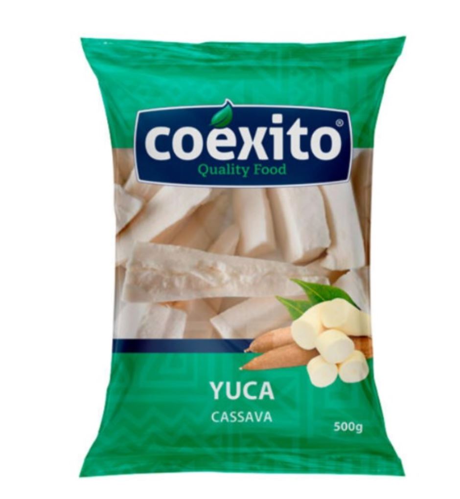 PE GELO MANIOCA YUCA TROZOS 24X500G COEX