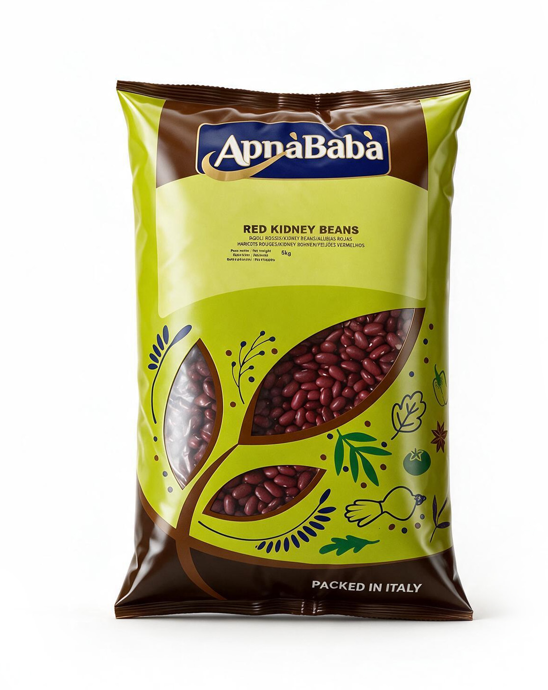 RED KIDNEY BEANS 4X5KG A BABA