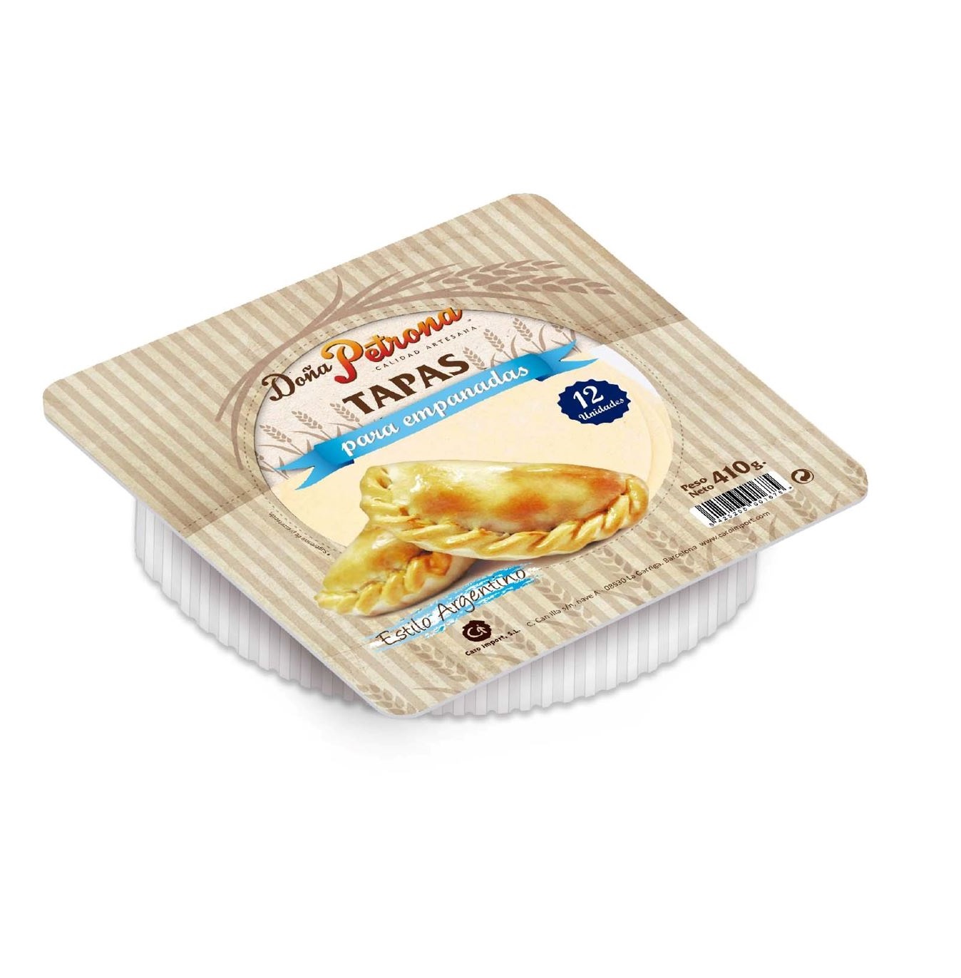 PE GELO TAPAS EMPANADAS D.PETRONA18X410G