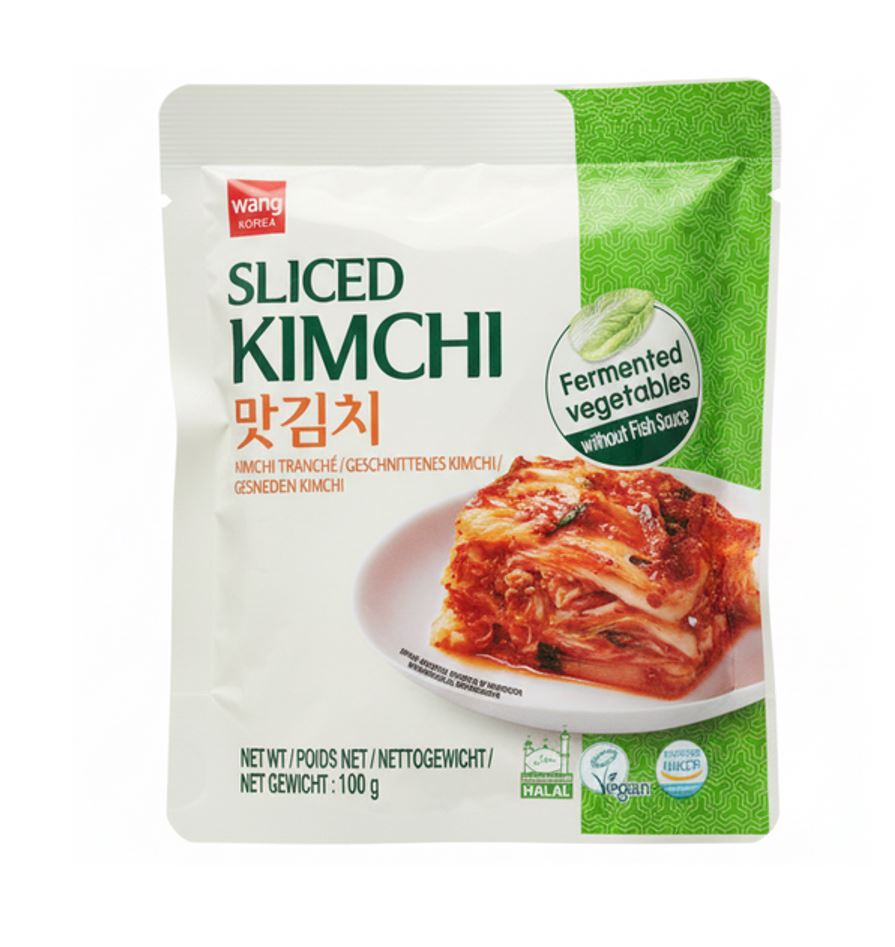 KR WANG KIMCHI IN BAGS 6X12X100G
