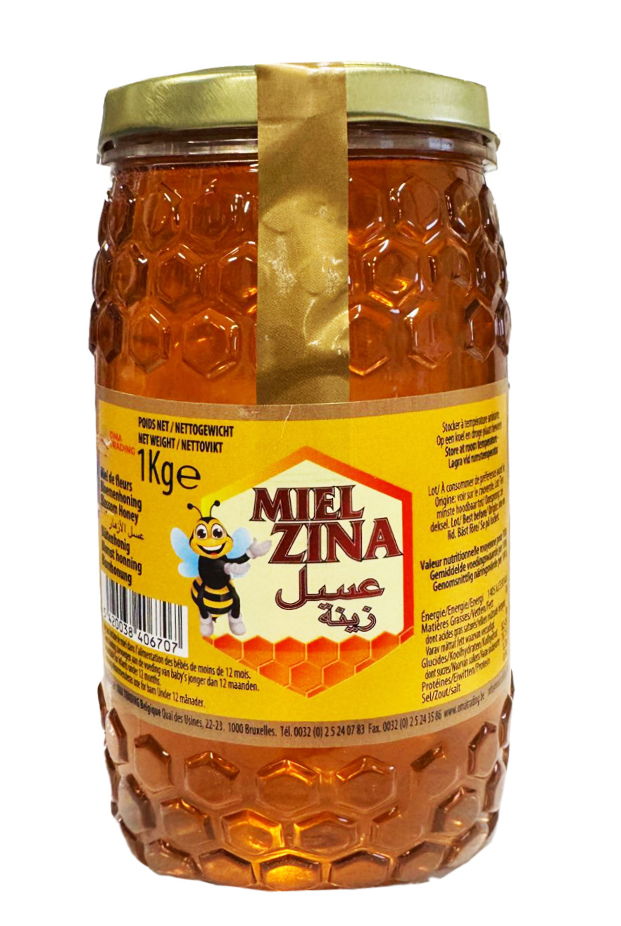 SCIROPPO CON MIELE ZINA 6x1KG