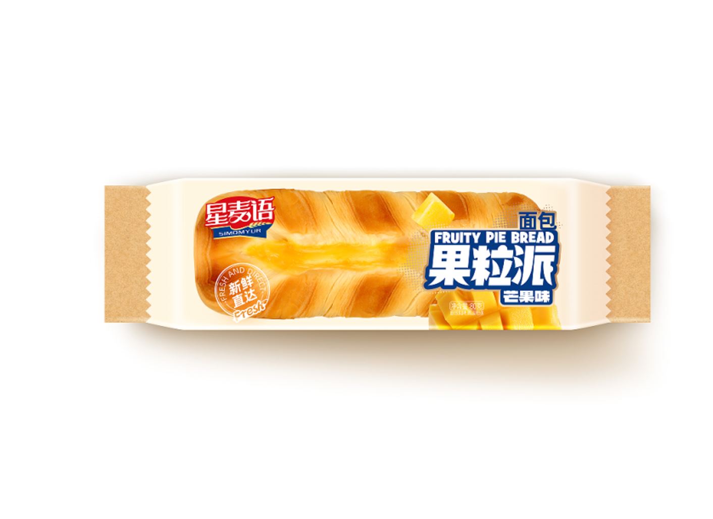 CN TORTA FRUITY PIE AL MANGO 36X85G