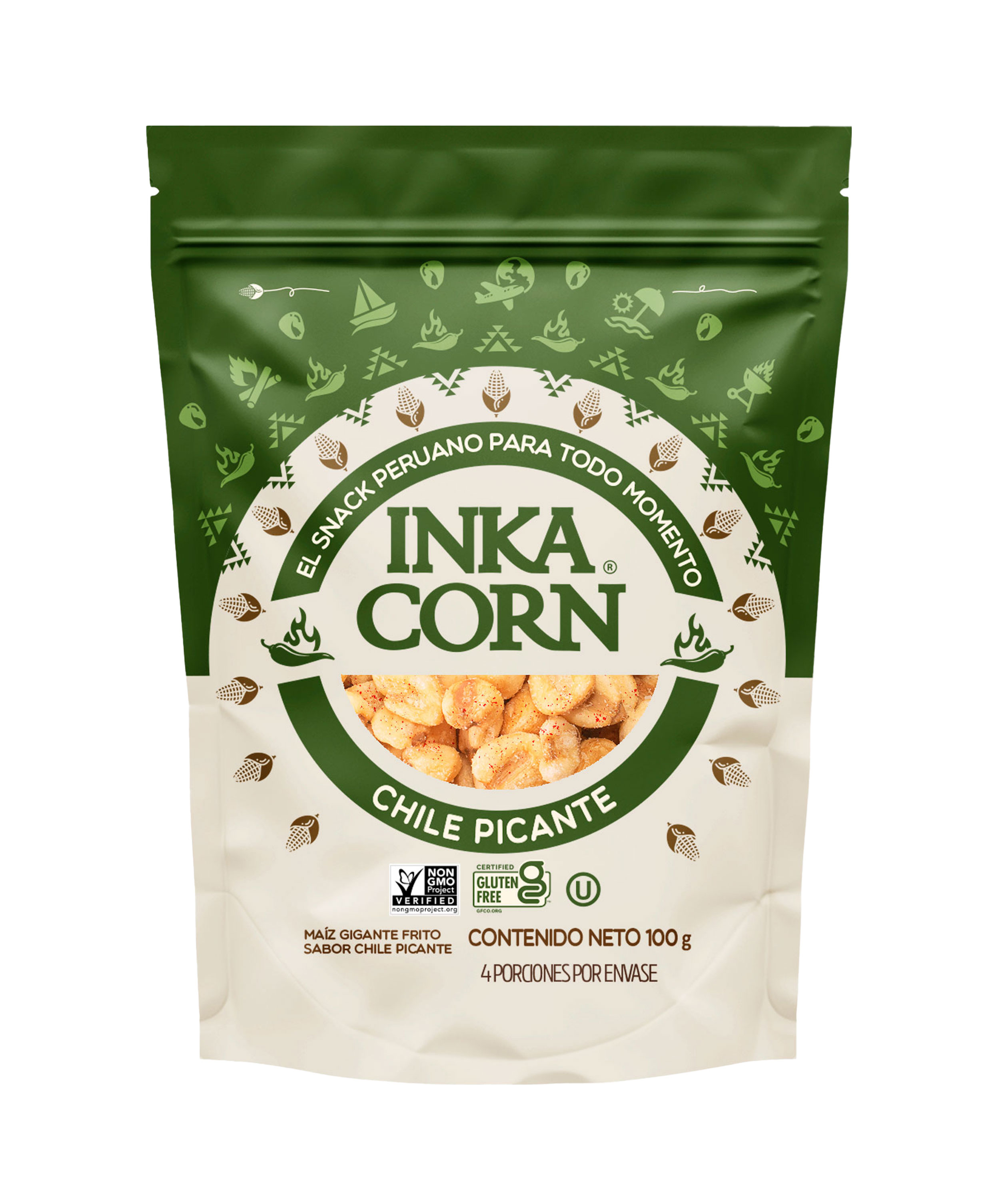 INKA CORN MAIZ GIGANTE PICCANTE 18X100G
