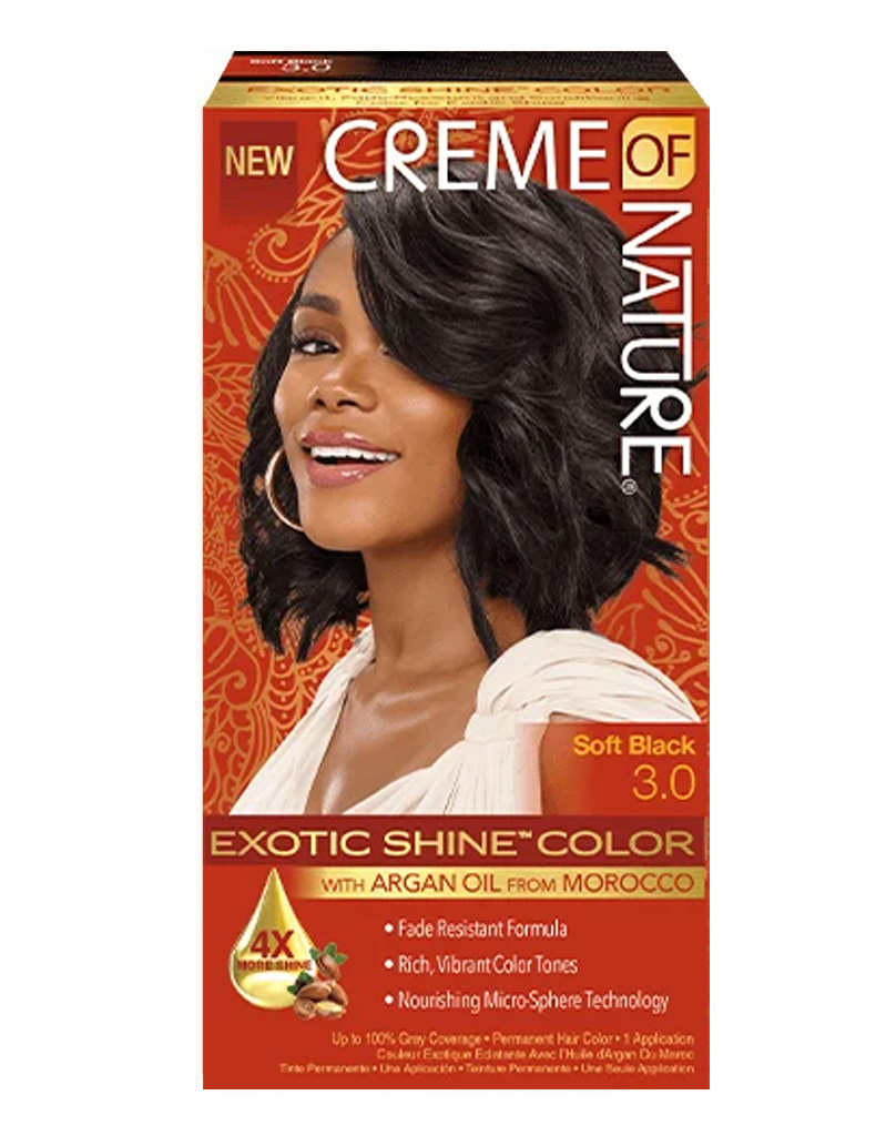 CREAM OF N, GEL CLR ARGAN SOFT BLACK 3.0