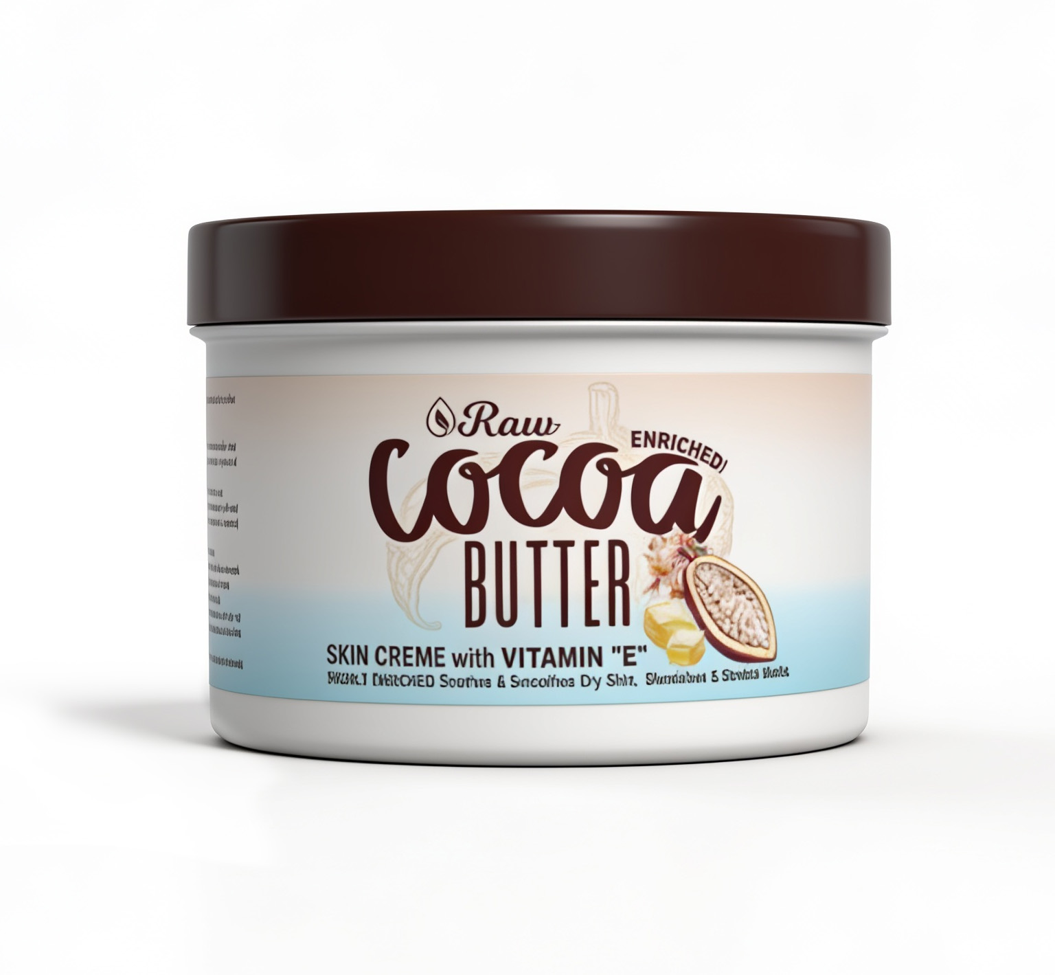 RAW COCOA BUTTER 1X350GR (14OZ)