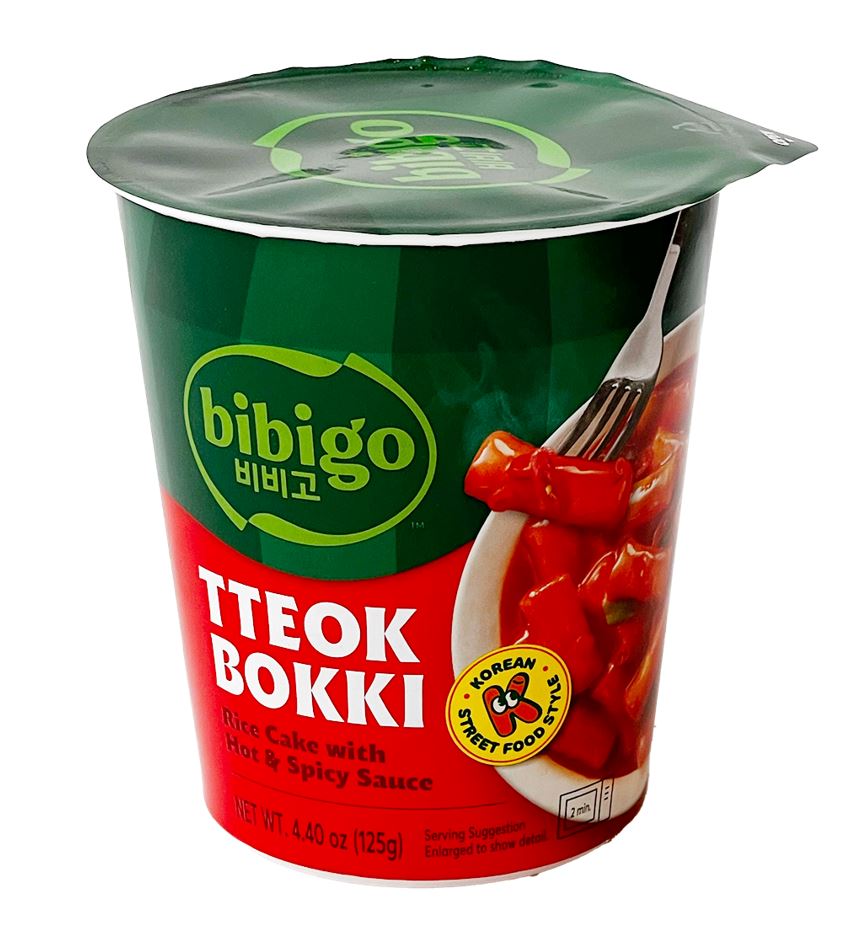 KR BIBIGO TOPOKKI CUP HOT&SPICY 24X125G