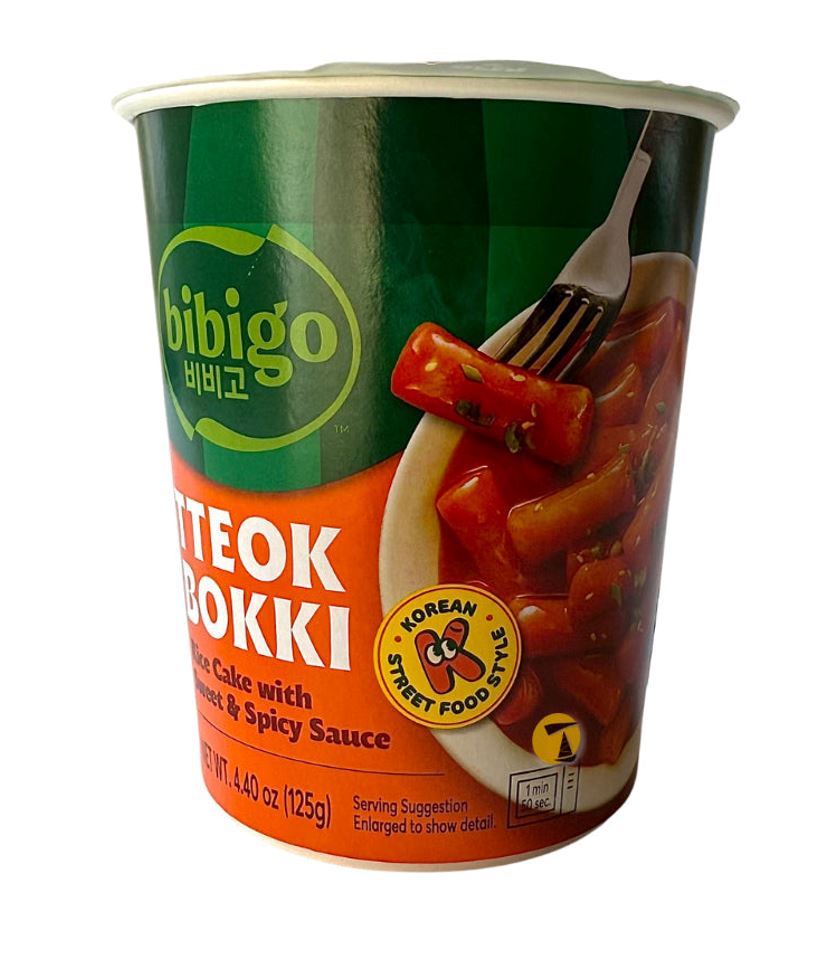 KR BIBIGO TOPOKKI CUP SWEET&SPICY24X125G