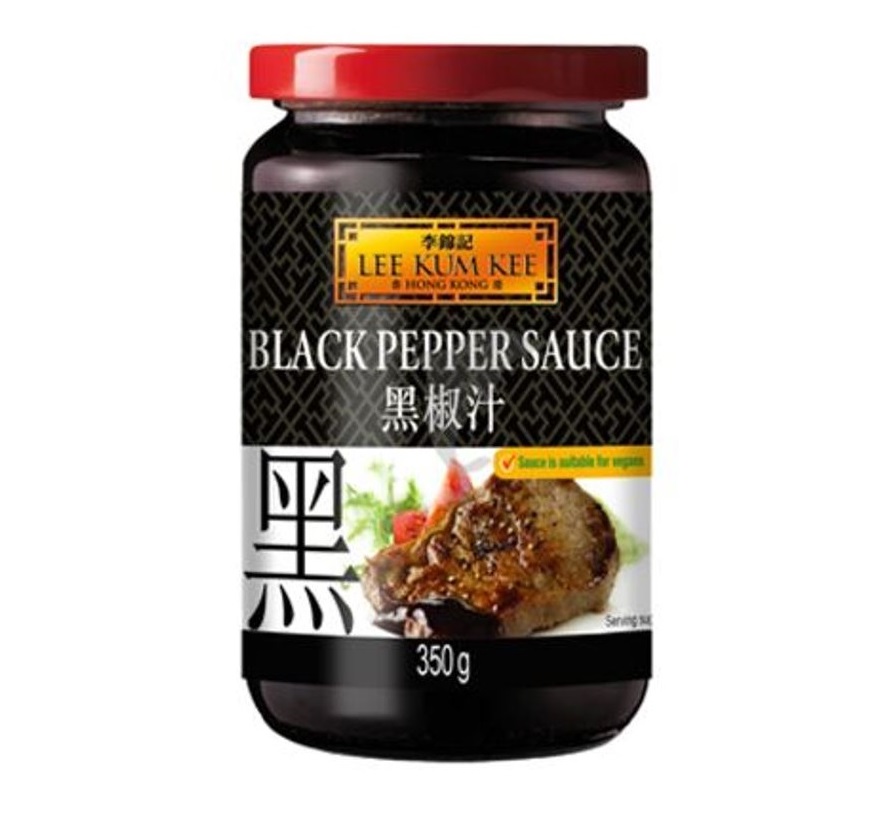 SALSA LKK BLACK PEPPER SAUCE 12X350G