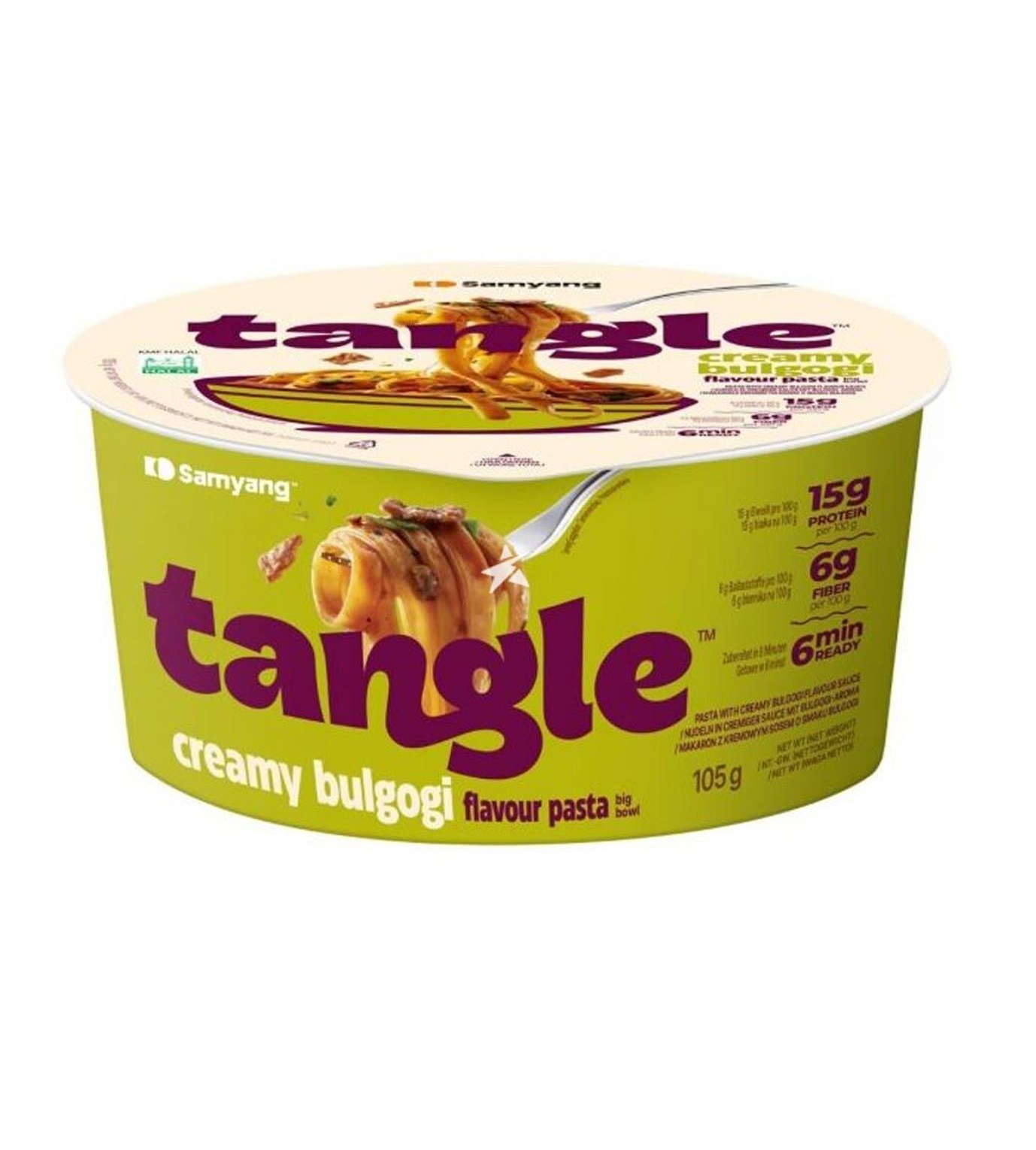 NOODLES BOWL TANGLE BULGOG.6X105GSAMYANG