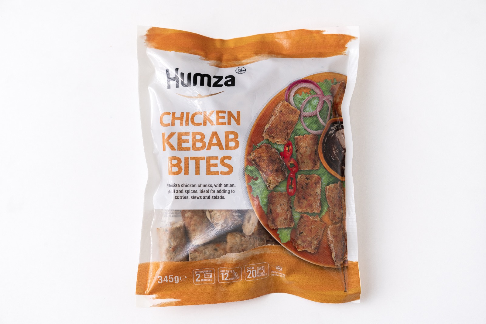 HUMZA CHICKEN KEBAB **BITES** 10X345G