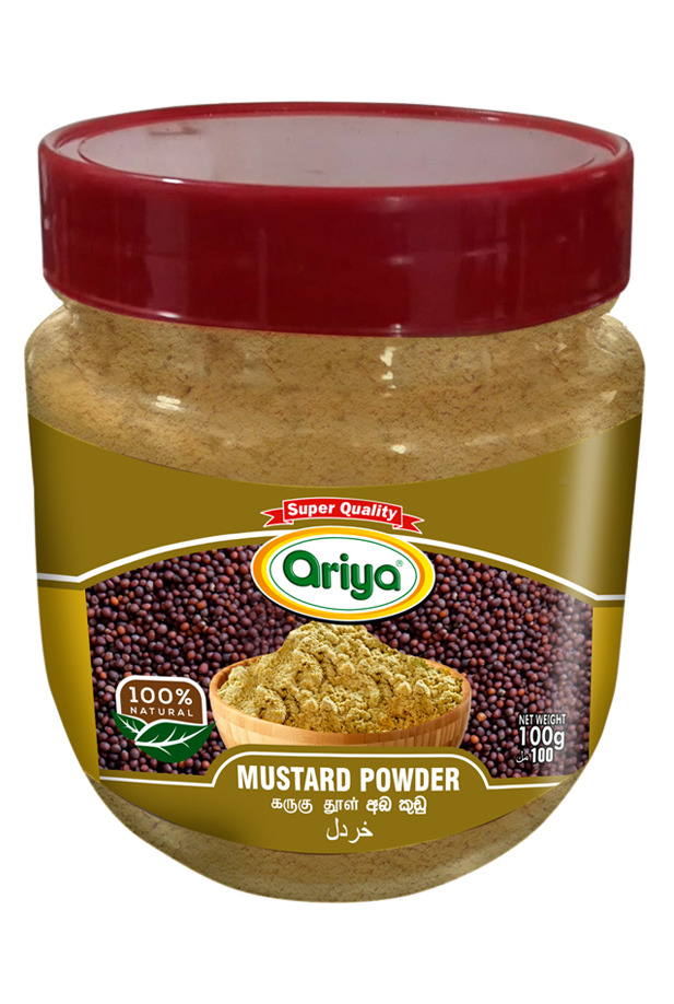 ARIYA MUSTARD PWD JAR 24X100G