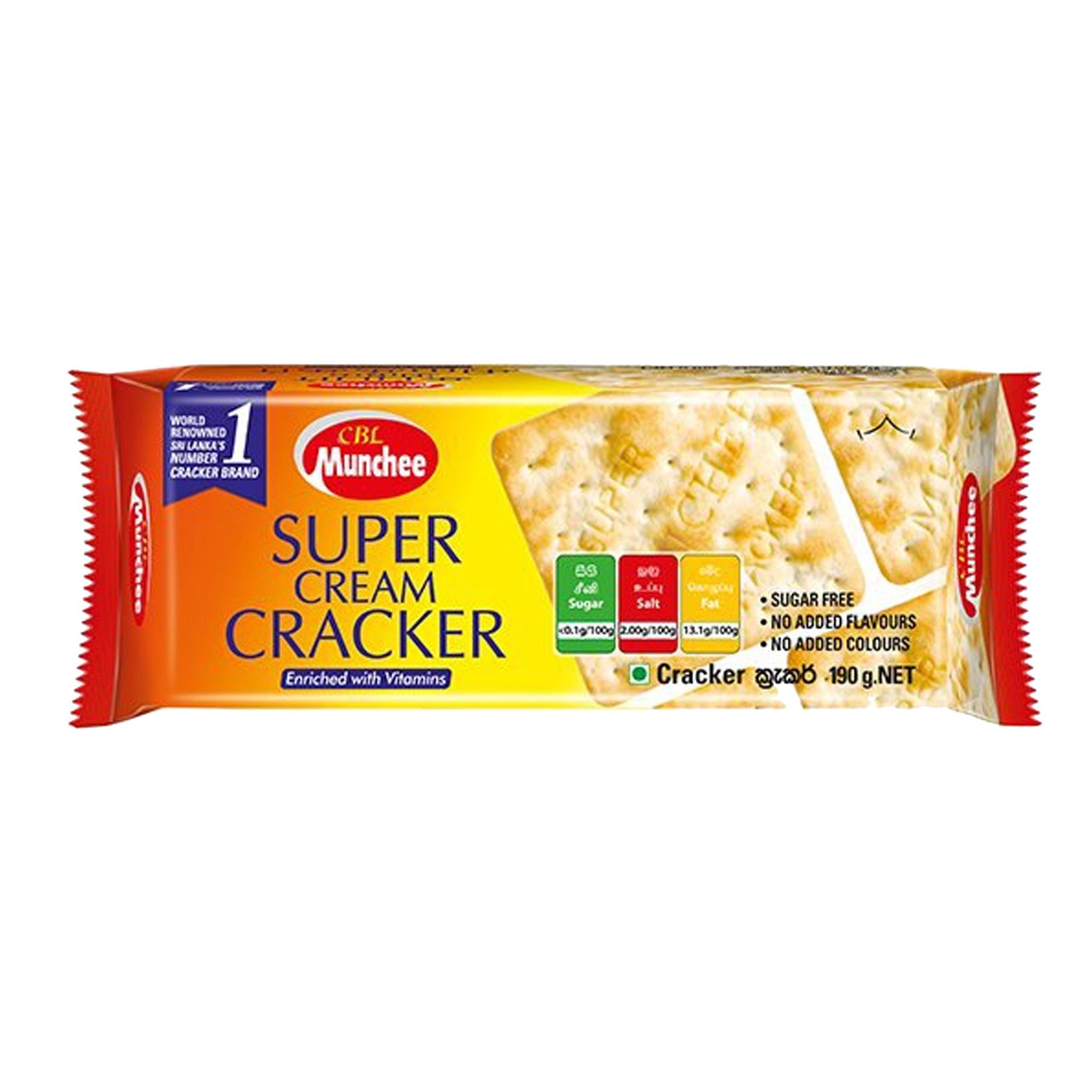 MUNCHEE SUPER CREAM CRACKER 36X190G