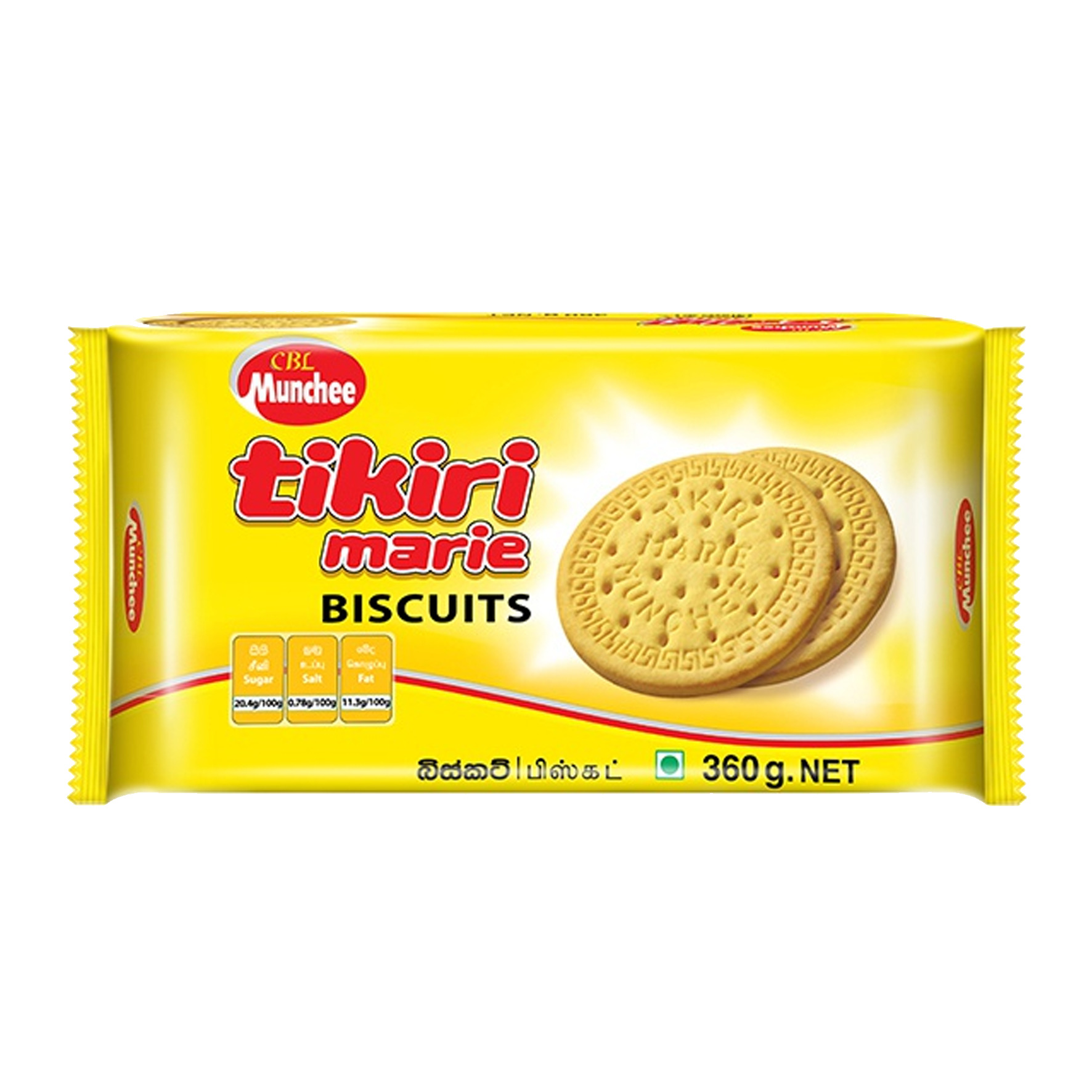 MUNCHEE TIKIRI MARIE BISCUITS 4X360G