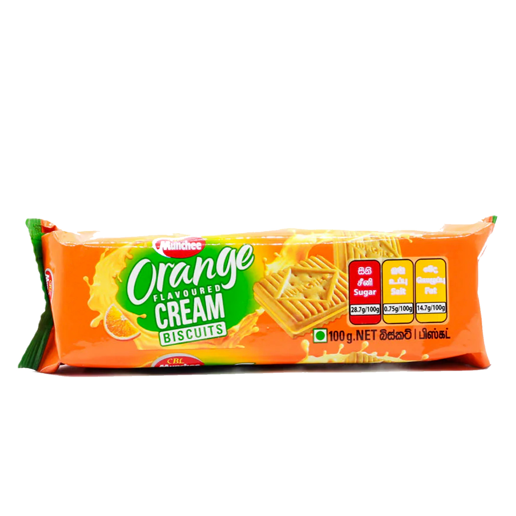 MUNCHEE ORANGE CREAM 50X100G