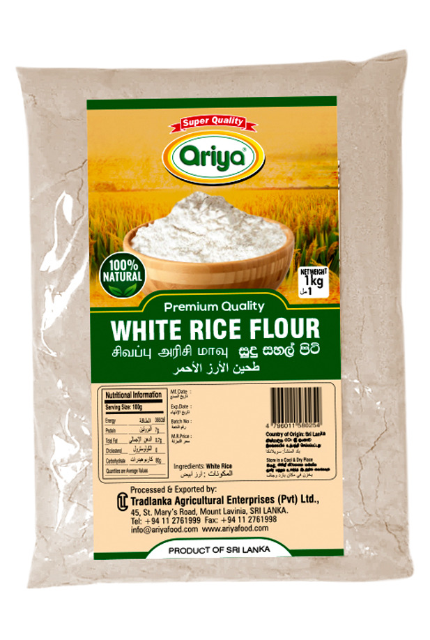 ARIYA WHITE RICE FLOUR 20X1KG