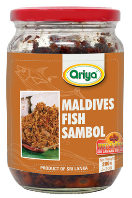 ARIYA MALDIVE FISH SAMBAL 12X200G