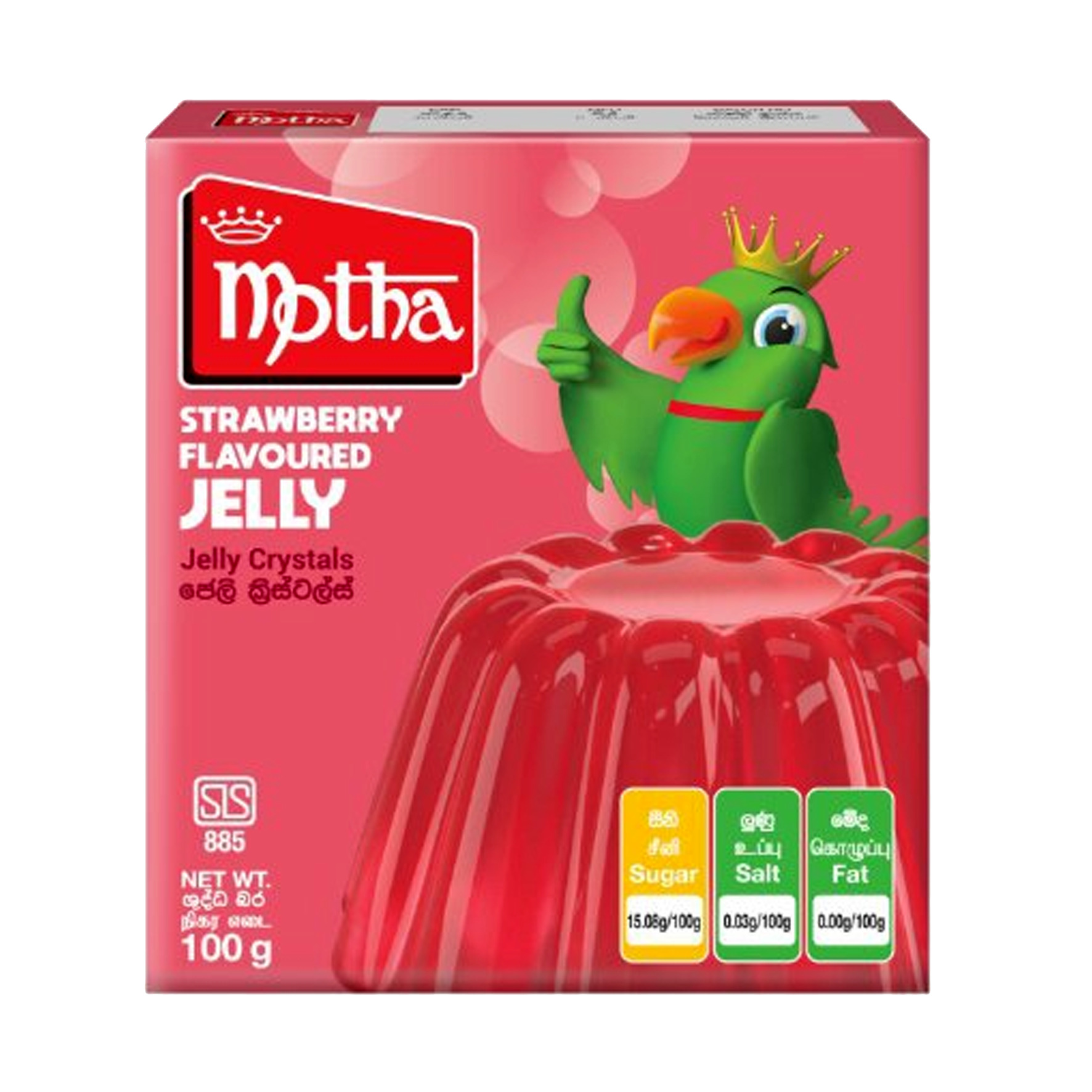 MOTHA JELLY STRAWBERRY 12X100G