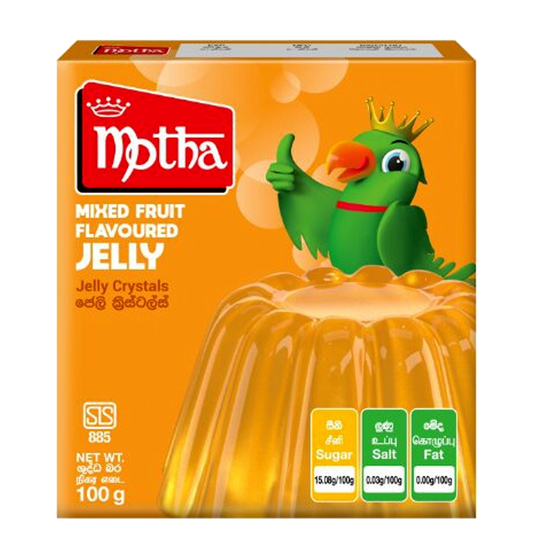 MOTHA JELLY MIXED FRUIT 12X100G