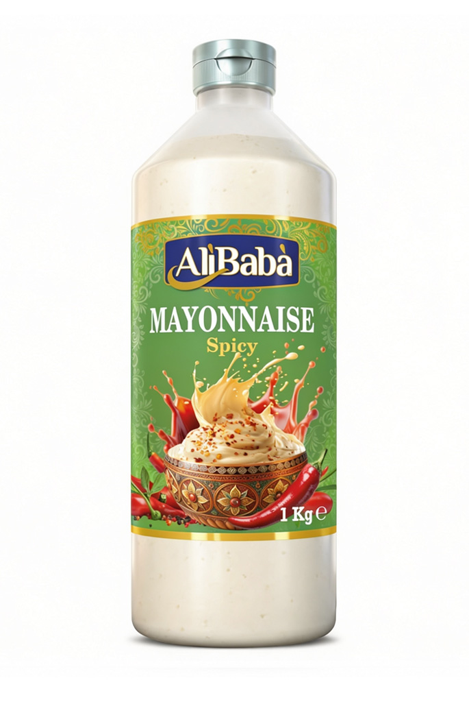 MAYONNAISE SPICY ALI BABA 10X1LTR