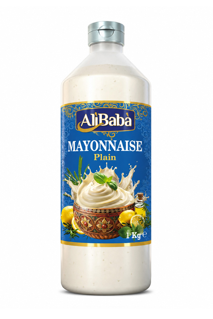 MAYONNAISE PLAIN ALI BABA 10X1LTR