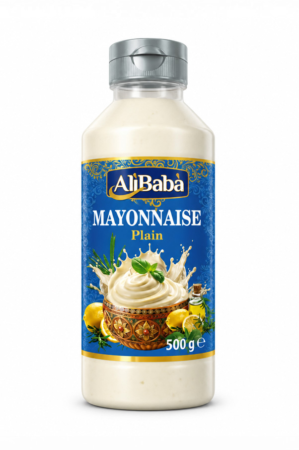 MAYONNAISE PLAIN ALI BABA 20X500ML