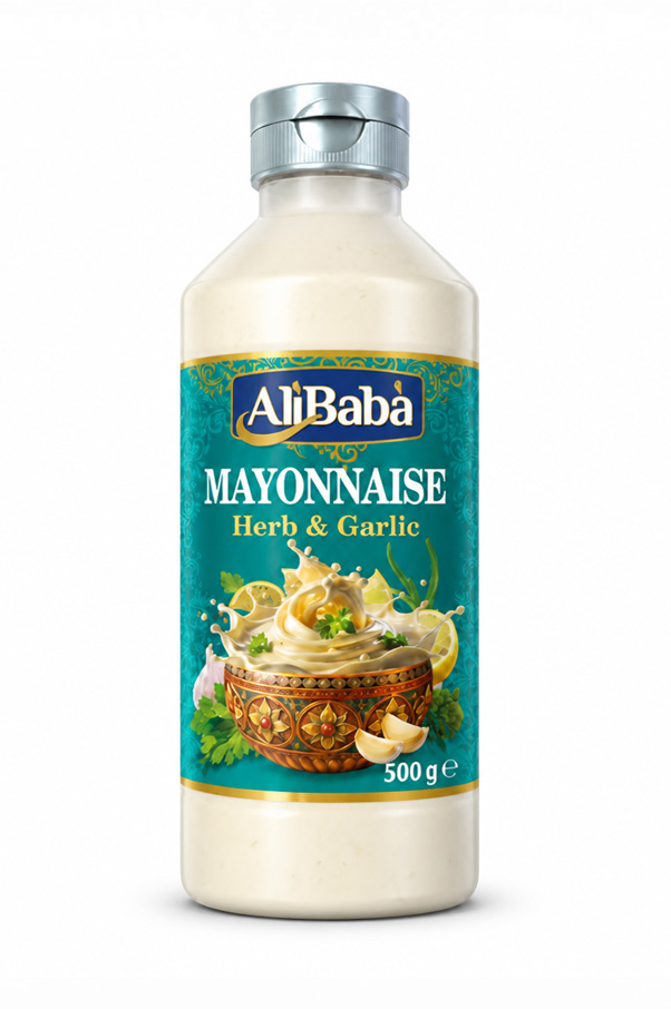MAYONNAISE HERBS & GARLIC 20X500ML