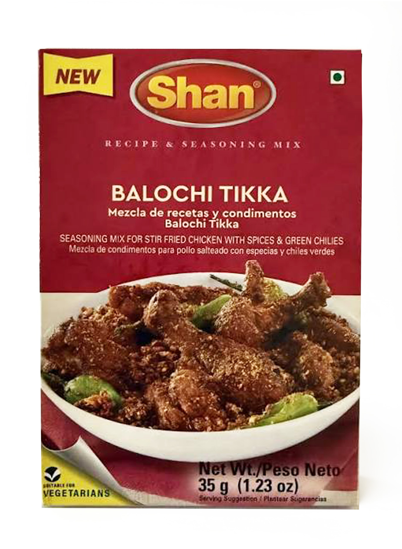 SHAN BALOCHI TIKKA MASALA 6x35G