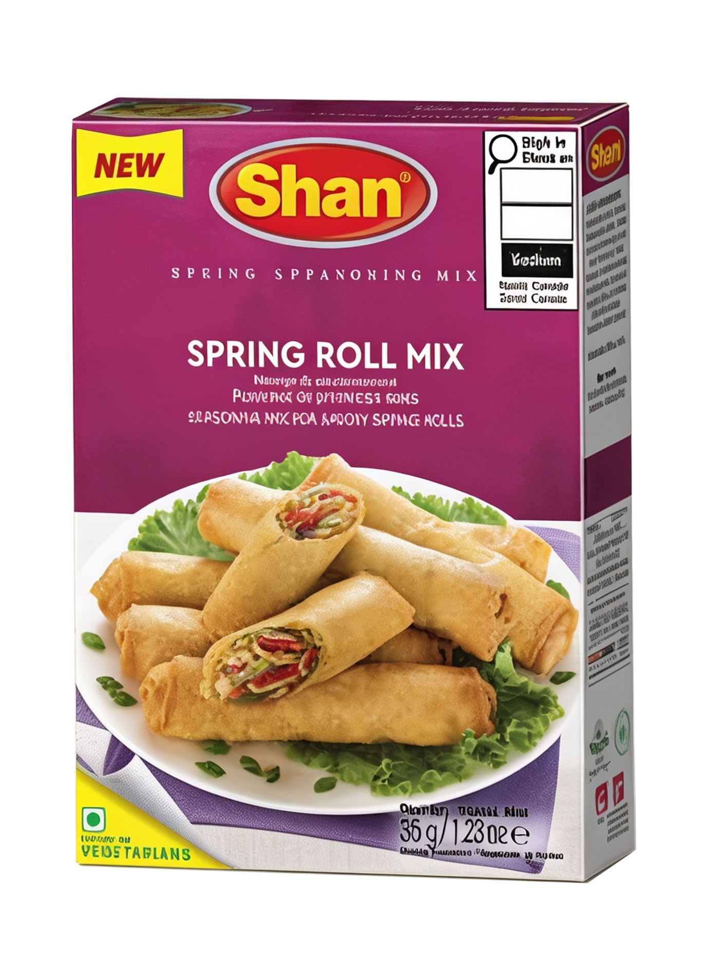 SHAN SPRING ROLL MIX MASALA 6X35G