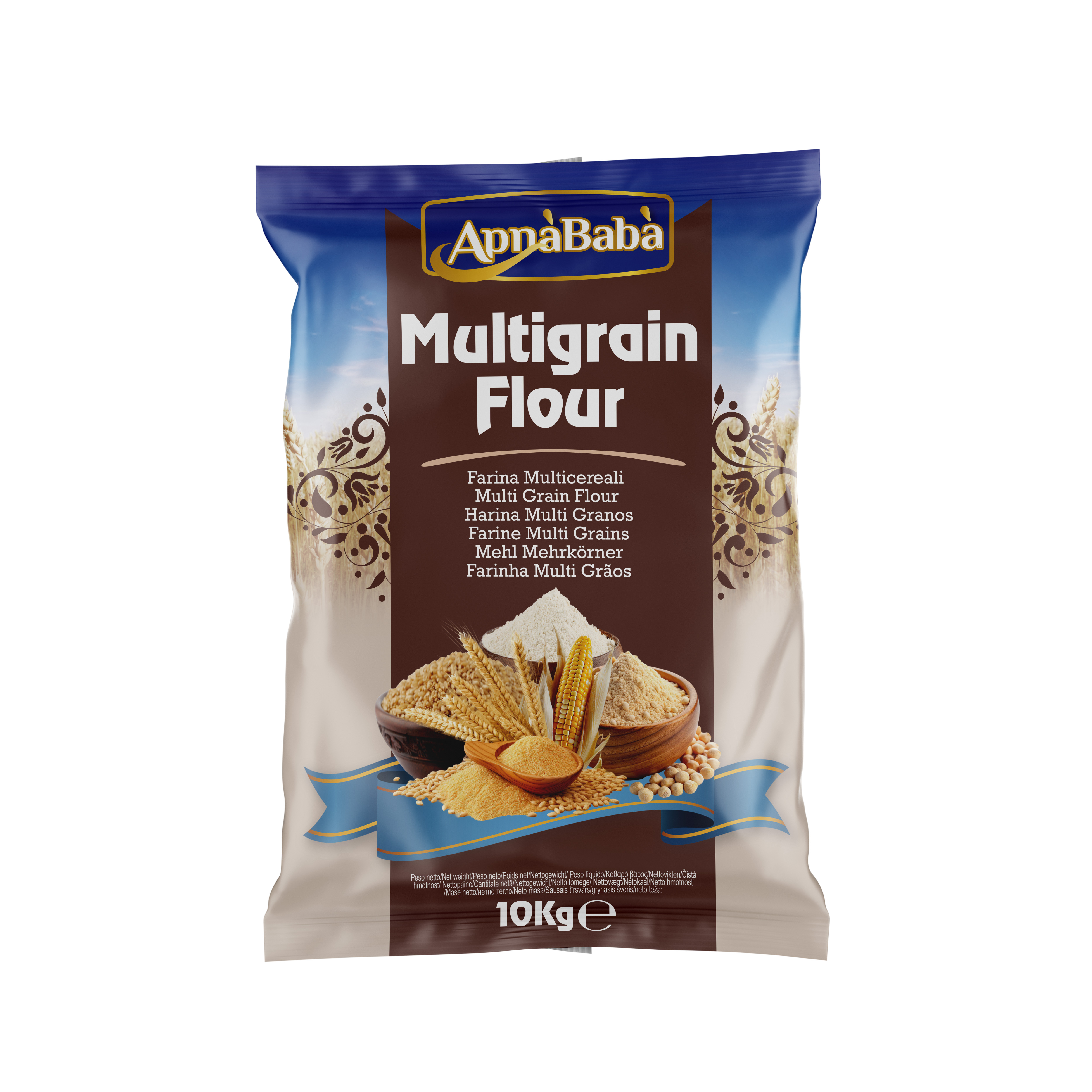 FARINA MULTIGRAIN WHEAT APNABABA 2X10KG
