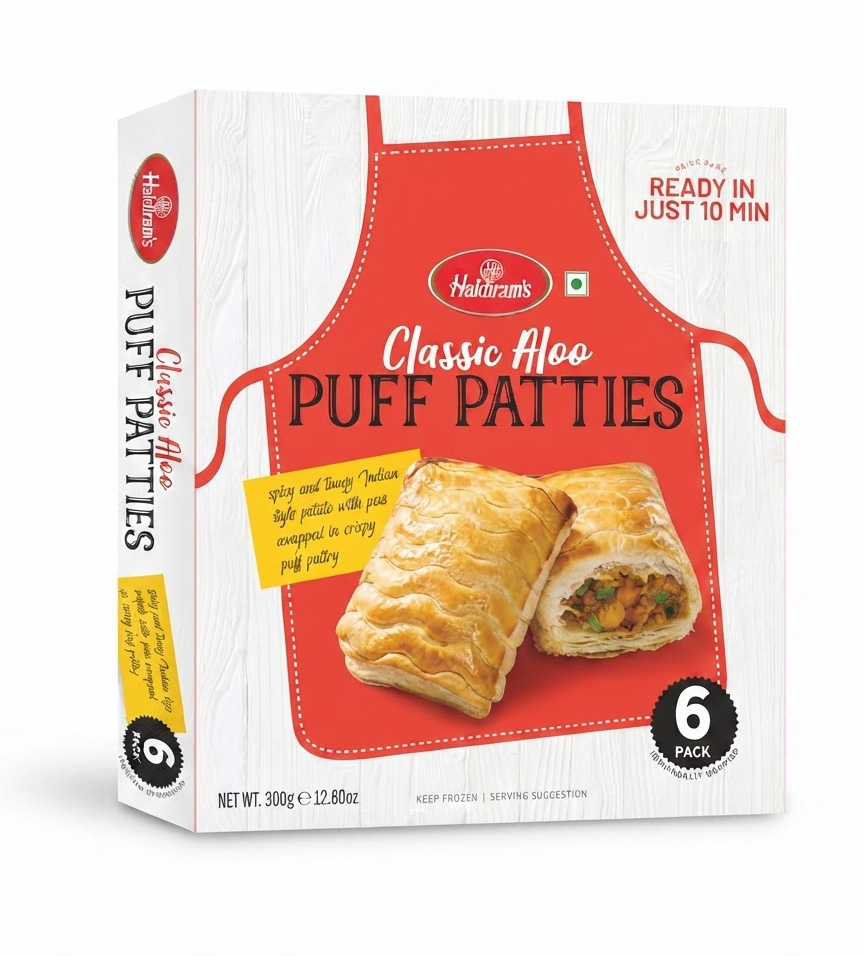 HALDI'S ALOO PATTIES 12X360G