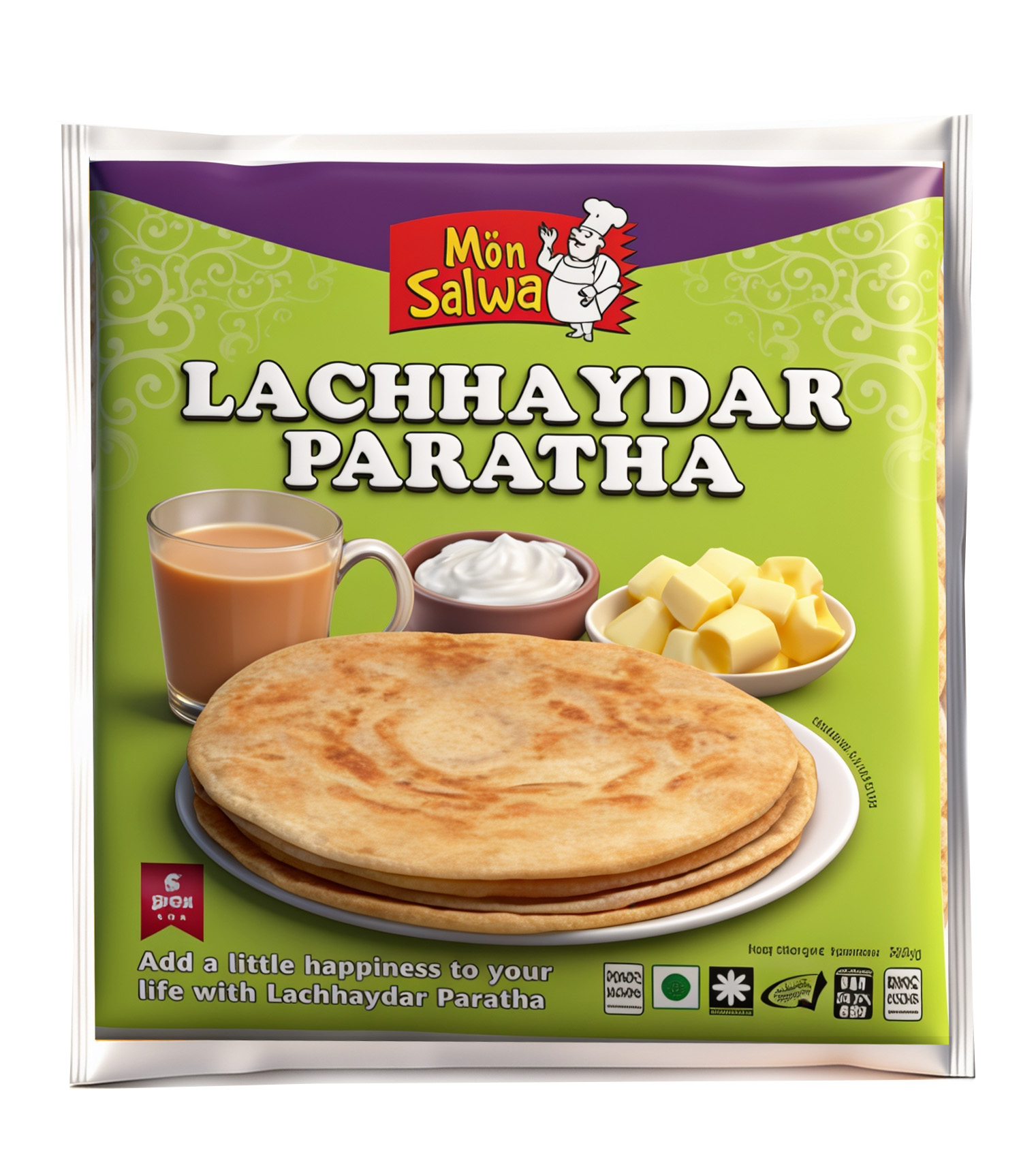 MONSALWA LACHAYDAR PARATHA 24X300GR