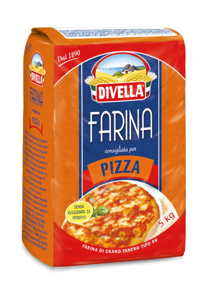 FARINA "00" PIZZA 3x5KG (DIVELLA)