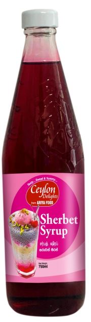 CEYLON ARIYA SHERBAT SYRUP 6X750ML