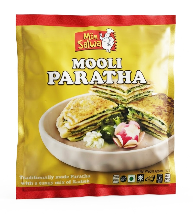 MONSALWA MOOLI PARATHA 18X400GR