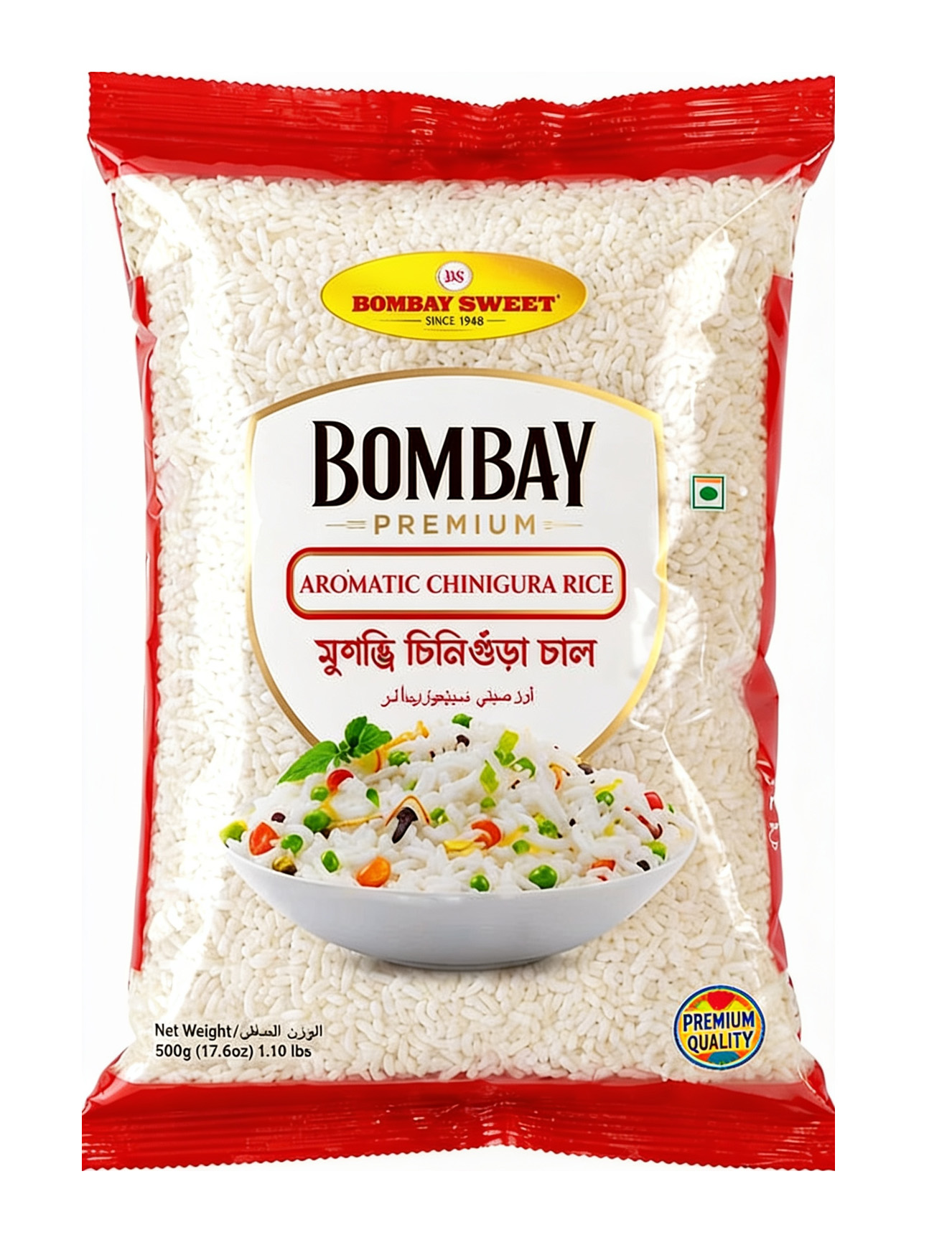 MURI (PUFFED RICE) BOMBAY SWEET  10X500g
