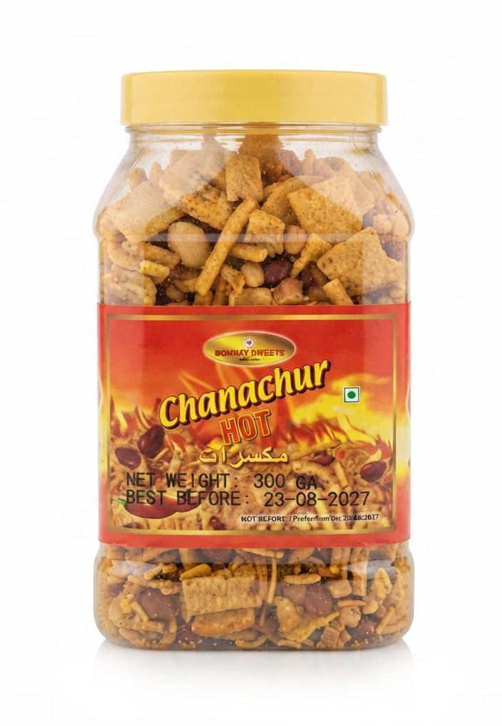 JAR CHANACHUR HOT BOMBAY SWEET 24X300 G