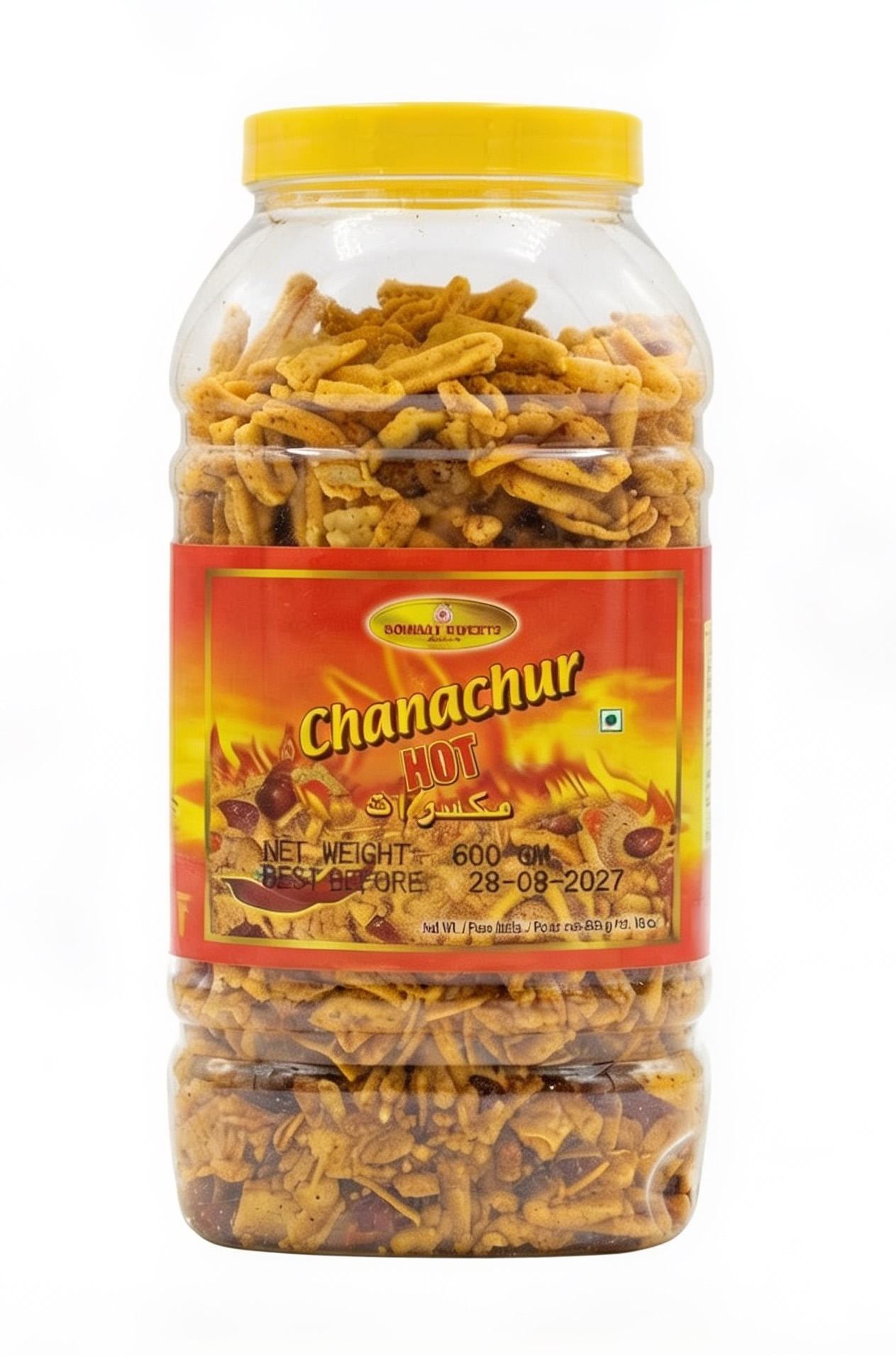 JAR CHANACHUR HOT BOMBAY SWEET 12X 600 G