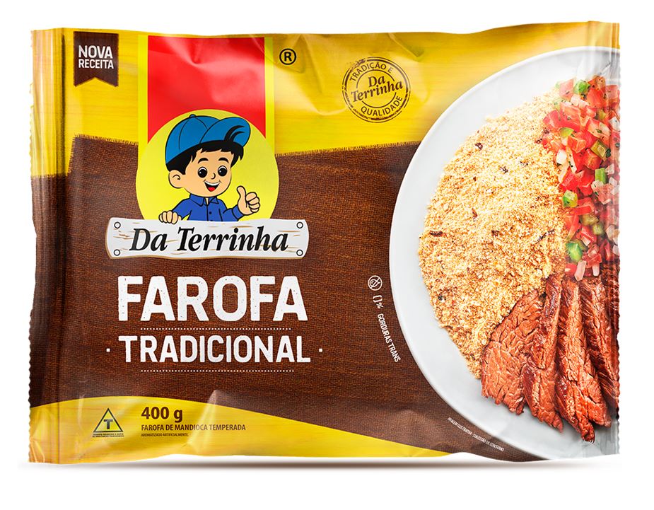 TERRINHA FAROFA PRONTA 24X400G
