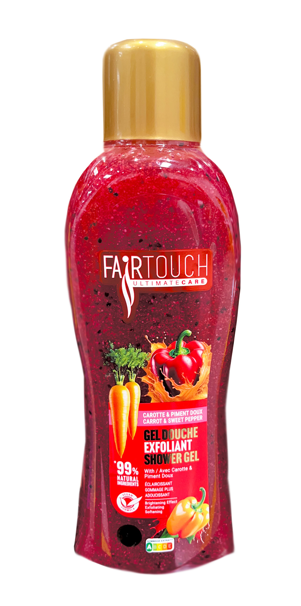 FAIRTOUCH SHOWER GEL CARROT & PIMENT 1L